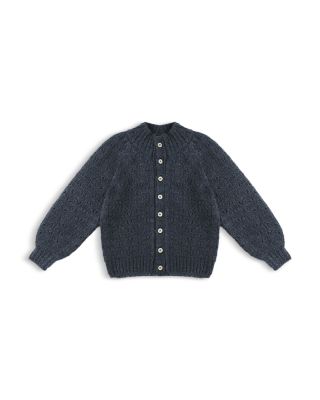 Girls' Tulip Pointelle Cardigan - Little Kid