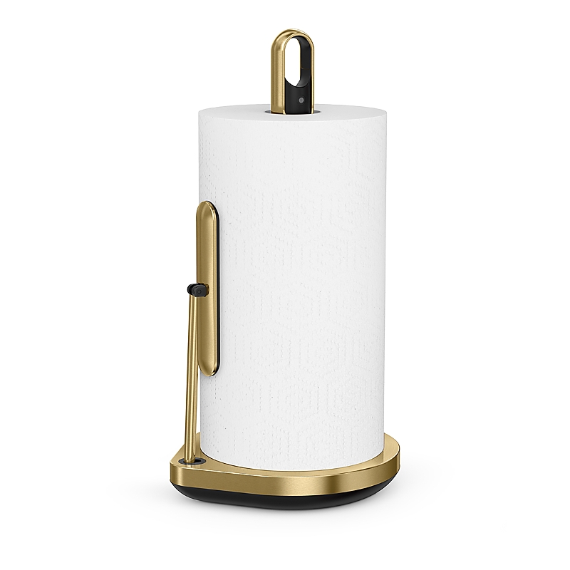 Simplehuman Kitchen Paper Towel Holder With Spray Pump In Gold