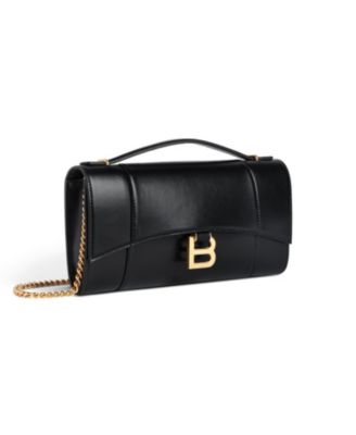 Hourglass Pochette With Chain