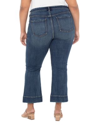 Gia High Rise Ankle Flared Jeans in Amana