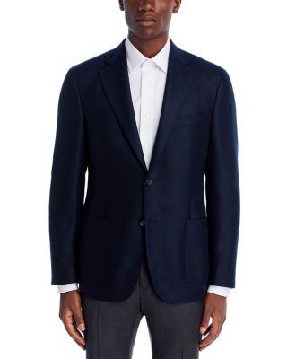 Cashmere Twill Unstructured Slim Fit Sport Coat