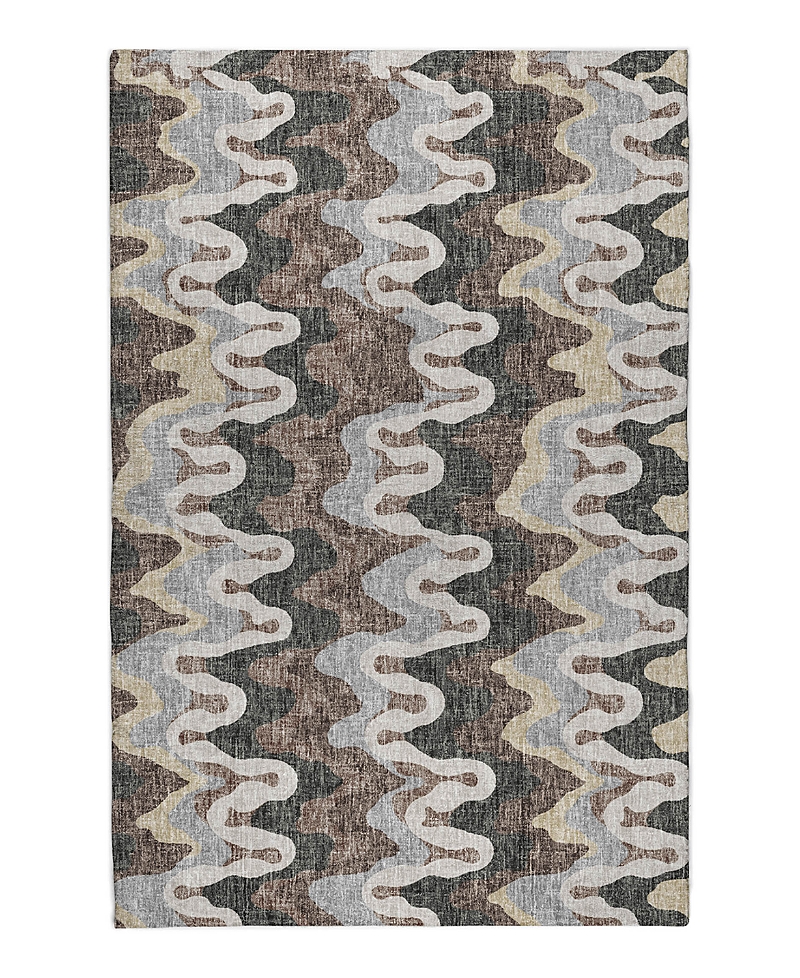 Dalyn Rug Company Dalyn Lorenzo Washable Ln6 Area Rug, 10' X 14' In Gray