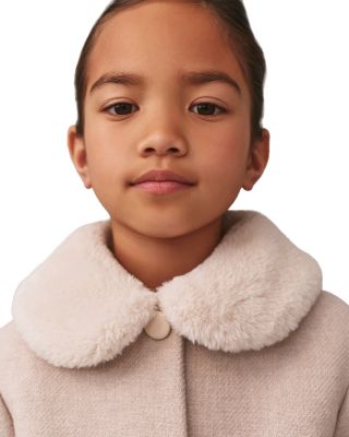 Girls' Manteau Favorite Jacket With Faux Fur Collar - Little Kid, Big Kid
