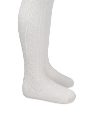 Unisex Pointelle Tights, Pack of 2 - Baby, Little Kid