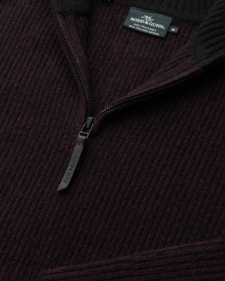 Robbies Road Quarter Zip Sweater