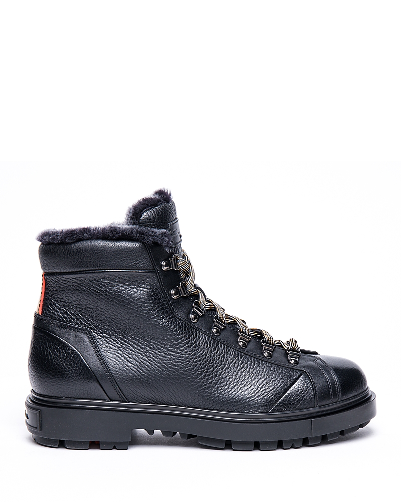 Santoni Men's Moritz Alpine Shearling Lined Boots