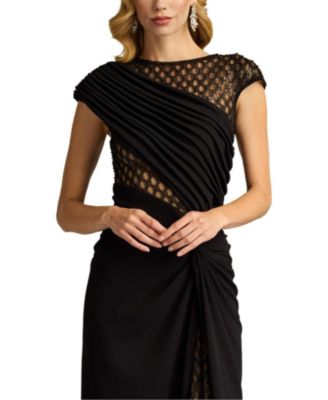 Jetta Peek-A-Boo Illusion Gown