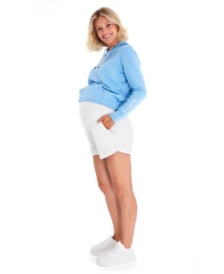 Relax Foldover Waistband Maternity Shorts