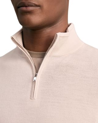 Quarter Zip Wool Sweater