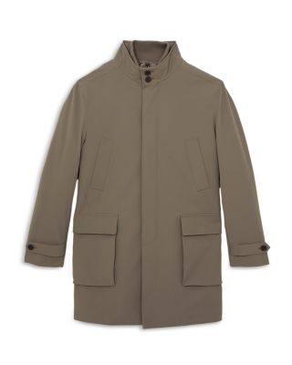 Hybrid Overcoat with Removable Interior