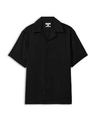 Beldi Oversized Textured Camp Shirt