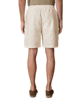 Wave Texture Drawstring 8.3" Shorts
