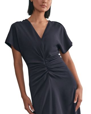 Rowe Ruched Front Workwear Dress