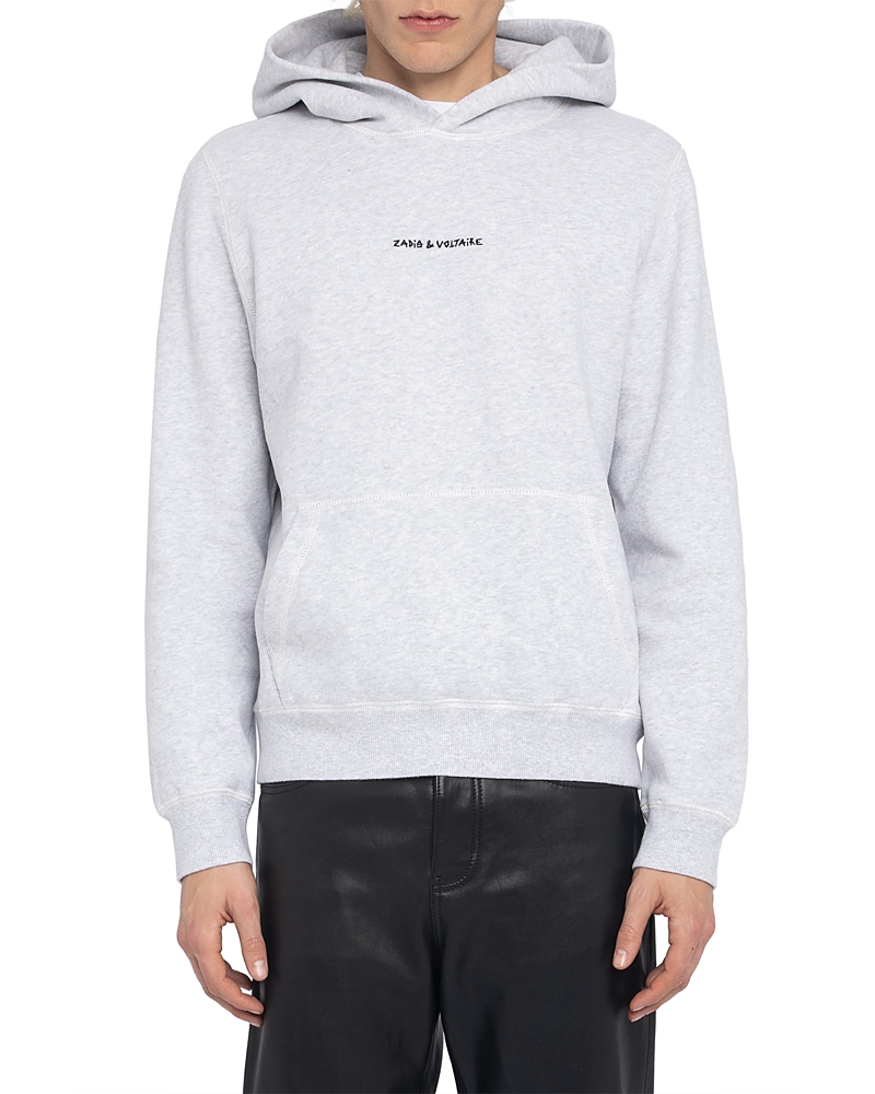 Zadig & Voltaire Sanchi Photo-patch Hoodie In White