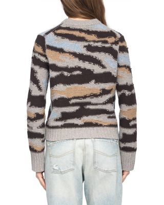 Malty Merino Wool Crewneck Sweater