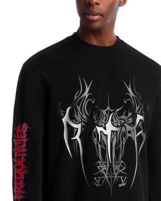 Black Cyber Sigilism Long Sleeve Tee