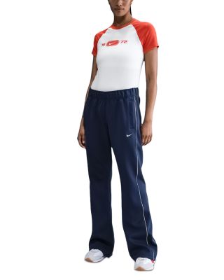 Mid Rise Side Stripe Pants