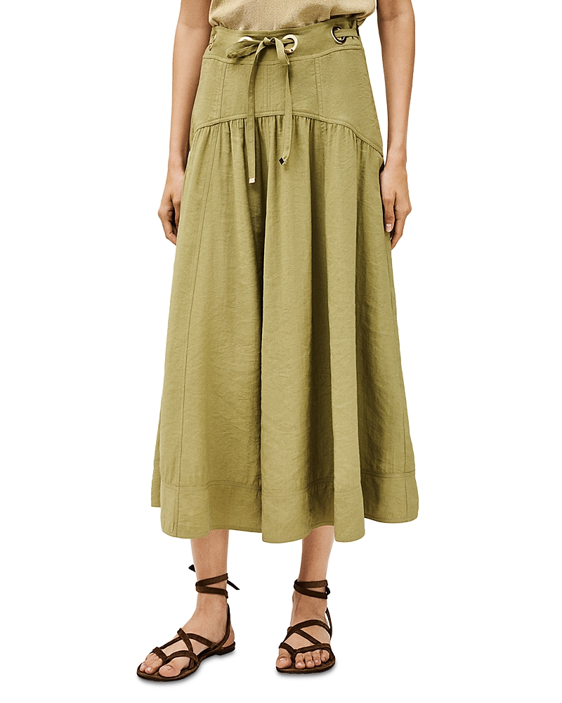 Ba&sh Donia Skirt Kaki In Green