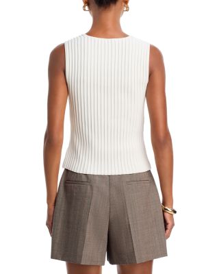 Ottoman Crinkle Knit Tank