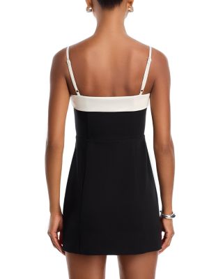 Azra Twill Carey Foldover Dress