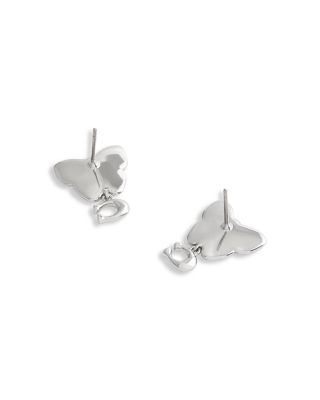 Signature Heritage Butterfly Drop Earrings 