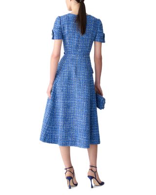 Embellished Button Dress