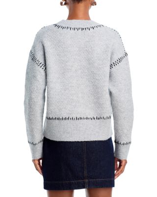 Contrast Stitch Sweater - Exclusive