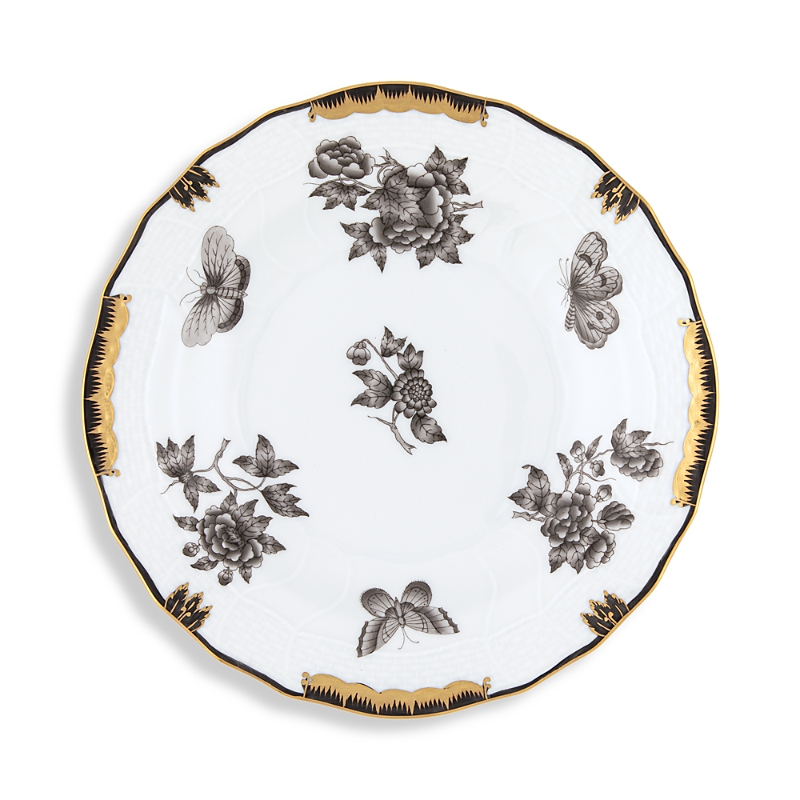 Herend Porcelain Dessert Plate In Multi