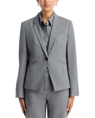 Jia One Button Blazer