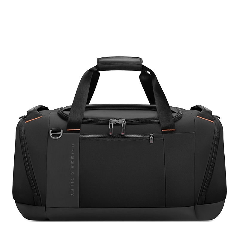 Briggs & Riley Ack Zdx Large Woven Duffle Bag In Black