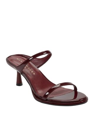 Women's Alonde Leather High Heel Slide Sandals