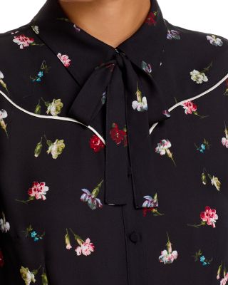 Tumbling Carnations Blouse