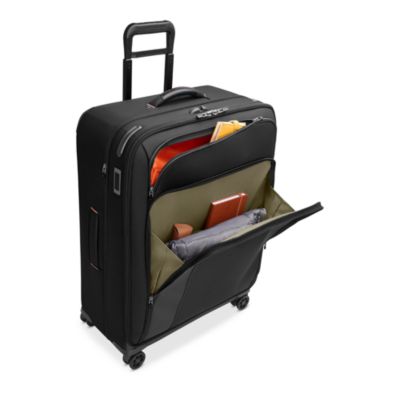 ZDX Large Expandable Spinner Checked Bag