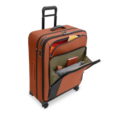ZDX Large Expandable Spinner Checked Bag