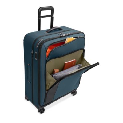 ZDX Large Expandable Spinner Checked Bag