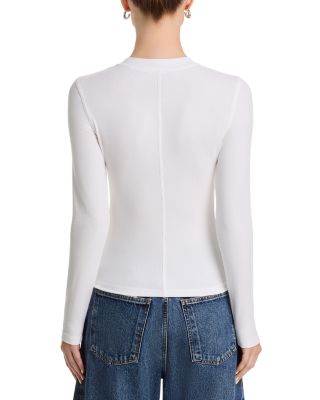 The Long Sleeve Rib Tee