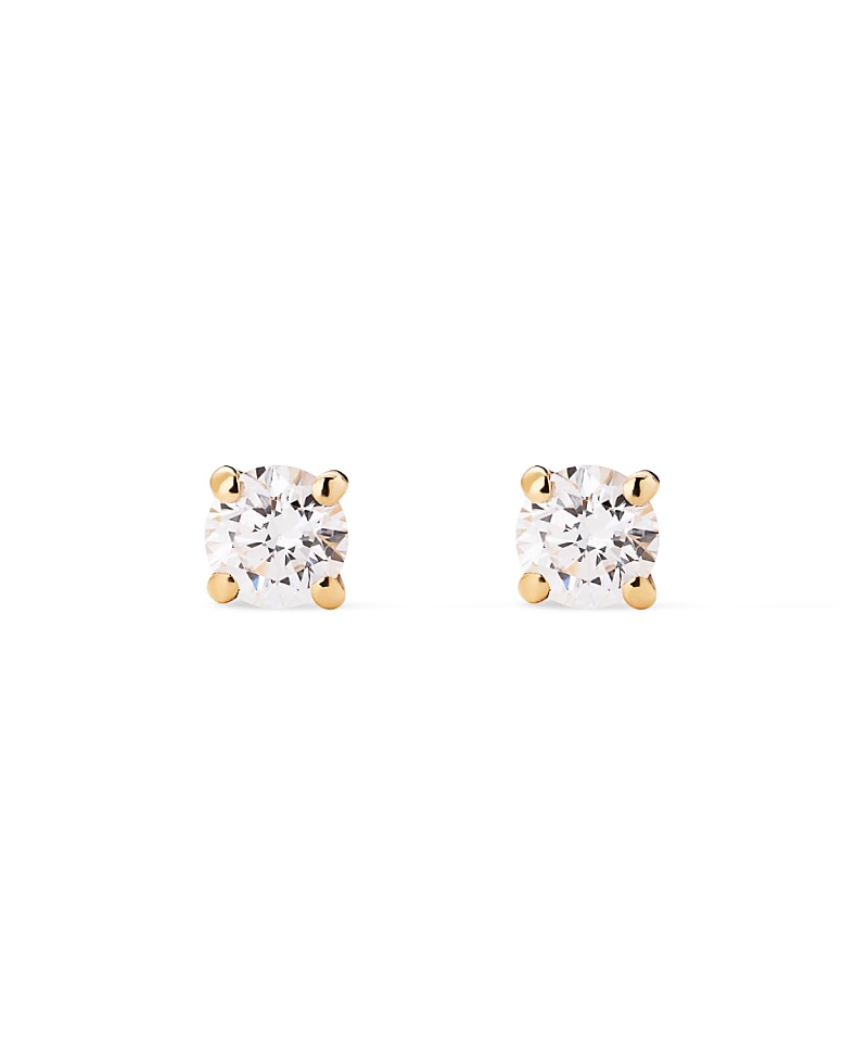 Ana Luisa Lab Grown Diamond Earrings Gold Small Lab Grown Diamond Studs