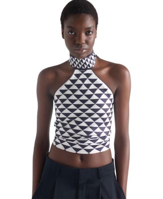 Printed Silk Twill Scarf