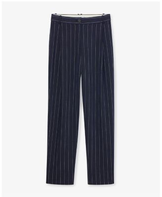 Fitz Pleated Women&#39;s Summer Pinstripe Trouser