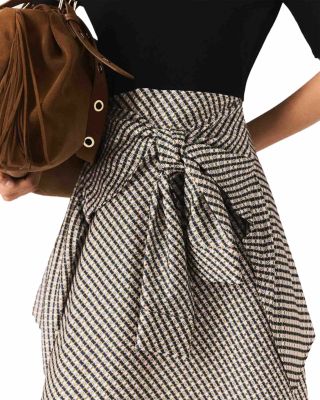 Printed Two Tone Dress