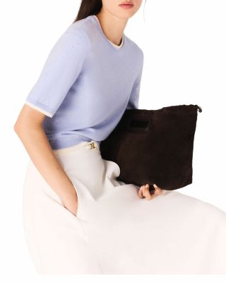 Wool Short Sleeve Sweater