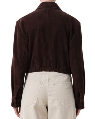 Nahla Suede Cropped Jacket