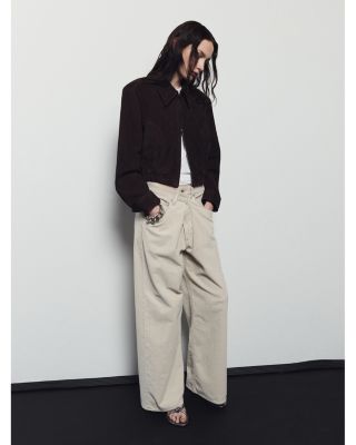 Nahla Suede Cropped Jacket