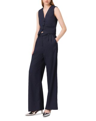 Rhinestone Pinstripe Pants