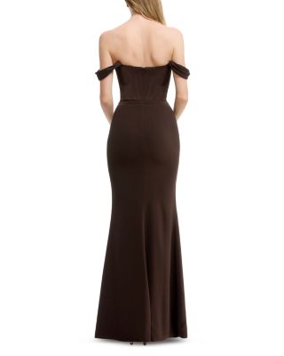 Melania Off-the-Shoulder Gown