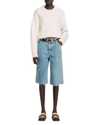 Cable Knit Wool Sweater