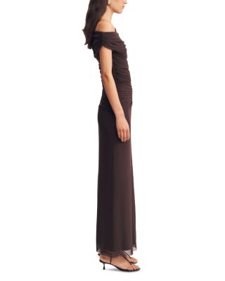 Mira Off-the-Shoulder Maxi Dress