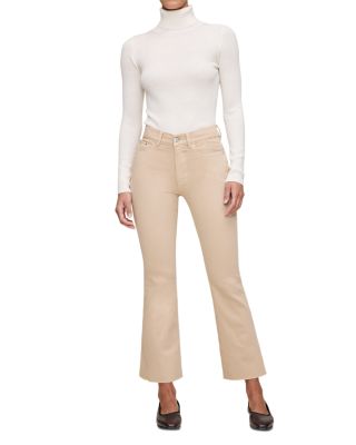 Bridget Boot High Rise Instasculpt™ Ankle Jeans in Almond