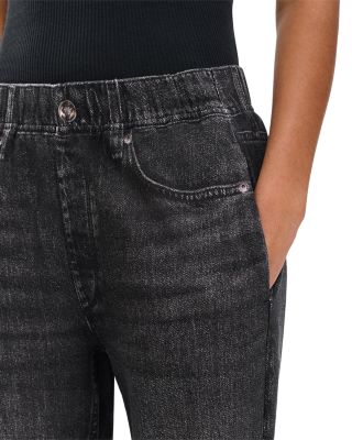 Miramar Terry Jogger Pants in Faded Black 