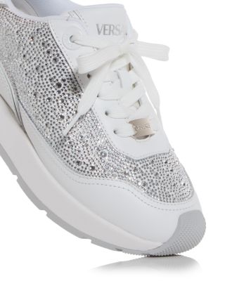 Women's Crystal Embellished Sneakers